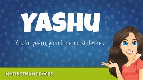 Yashu First Name Personality & Popularity