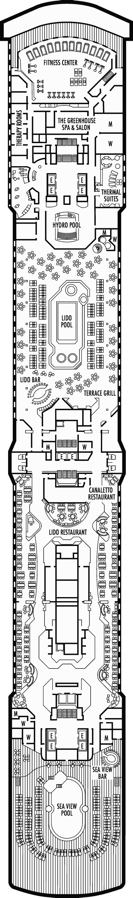 Noordam Deck Plans