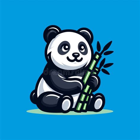 Cute Panda Drawing Design Vector Illustration Clipart Eps Stock Vector ...