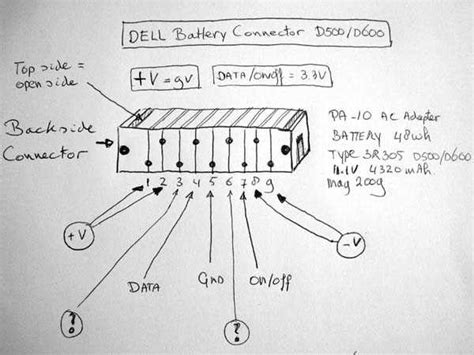 Dell Laptop Battery Pinout Diagram Revealed