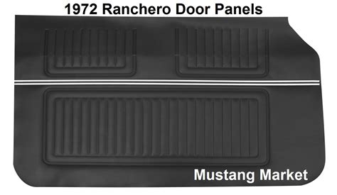 1972 Ranchero Door Panels