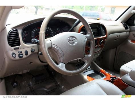 Taupe Interior 2005 Toyota Tundra Limited Double Cab 4x4 Photo ...