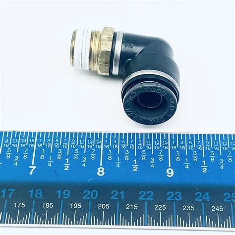 SMC KV2L 13 36S DOT FITTING MALE ELBOW 1 2 X 3 8 18 EBay