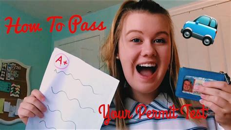 How To Pass Your Permit Test 5 Tips To Passing Youtube