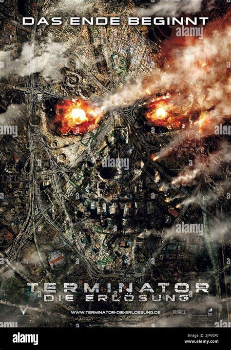 MOVIE POSTER, TERMINATOR SALVATION, 2009 Stock Photo - Alamy