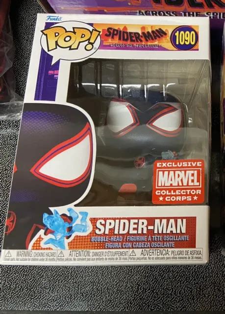 Funko Spider Man Across The Spider Verse Marvel Collector Corps Box 3xl