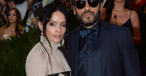 Lisa Bonet Et Son Ex époux Lenny Kravitz Au Met Gala à New York Le Mai