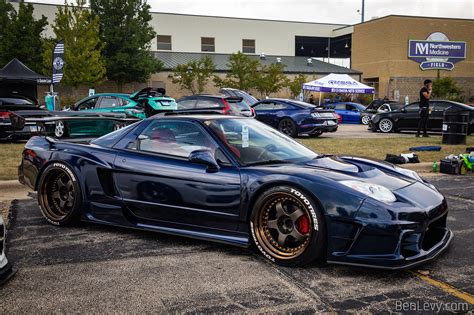 Blue Acura Nsx At Tuner Fest Benlevy