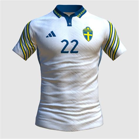 Sweden 2026 World Cup Away Kit Adidas Fifa Kit Creator Showcase