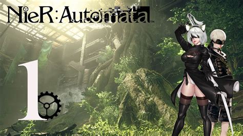 Nier Automata 1 Comienza La Historia De La Waifu 2b Aka Gótica