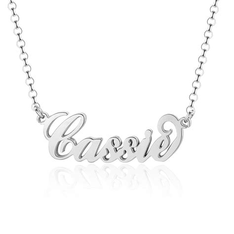 Cassie Name Necklace To Personalize Zymala