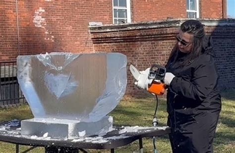 Morris Park artist’s ice sculpture design to be featured in Times Square for Valentine’s Day ...