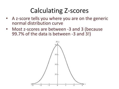 Ppt Calculating Z Scores Powerpoint Presentation Free Download Id 1841132