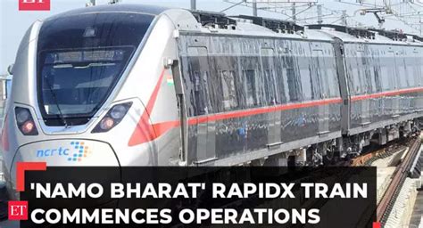 Namo Bharat Namo Bharat Indias First Regional Rapidx Train Commences