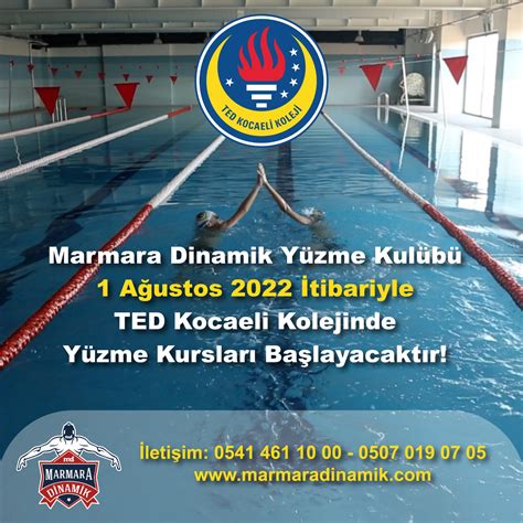 Marmara Dinamik Y Zme Kul B A Ustos Tibariyle Ted Kocaeli