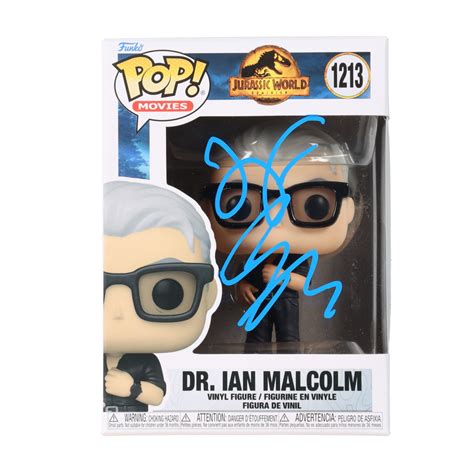 Jeff Goldblum Signed Jurassic World Dominion Dr Ian Malcom