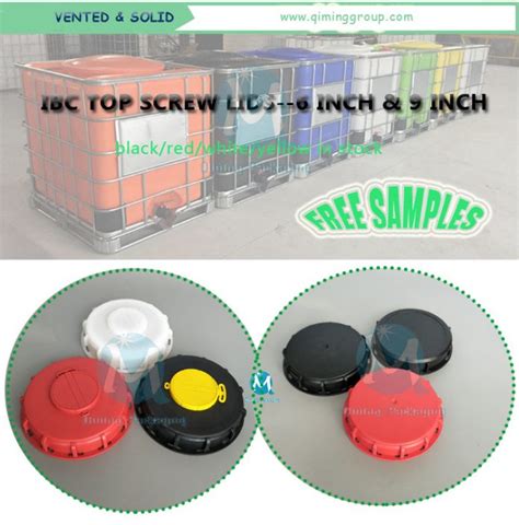 IBC Tank Lids For 1000L Drum Qiming Packaging Lids Caps Bungs Cans