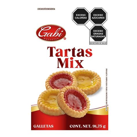 Tartas Mix Gabi de fresa y piña con 91 7 g Walmart