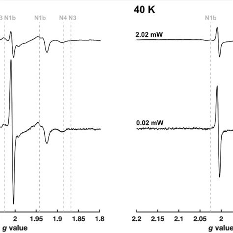 X Band Continuous Wave Epr Measurements Of Aox Smps During Nadh O