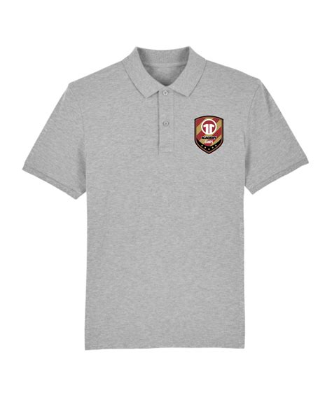 Ts Academy Poloshirt Brustlogo Grau Fan Shop Verein