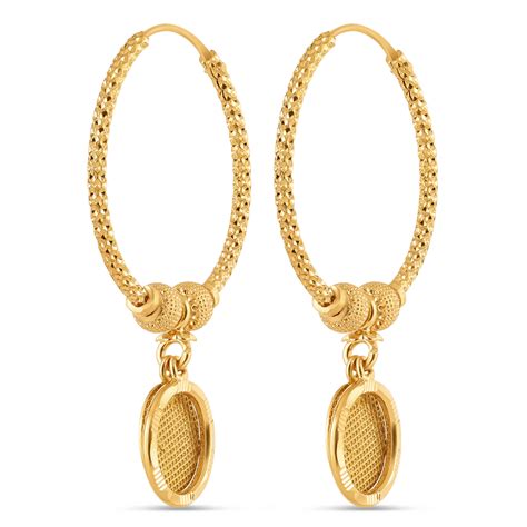 22ct Gold Hoop Earring Uk