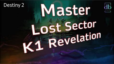 Destiny Master Lost Sector K Revelation Exotic Legs Armor Lost