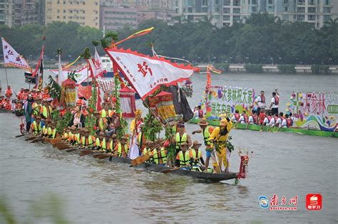 2023年广州国际龙舟邀请赛：125条龙在珠江上演“速度与激情”！南方网