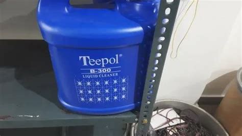 Liquid Teepol B 300 Floor Cleaning Chemicals Packaging Type Jar At