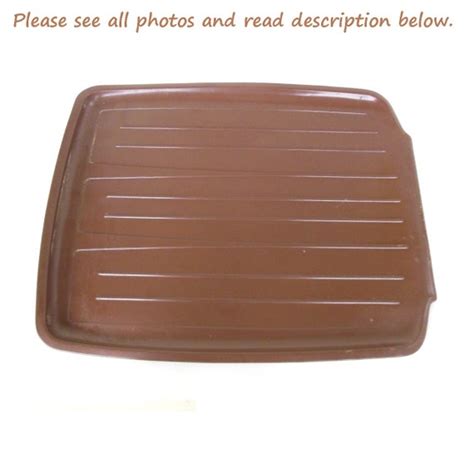 Rubbermaid Drainboard Mat Dish Drying Rack Vintage Drainer