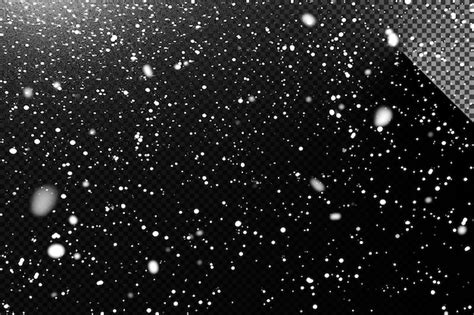 Premium Psd Snowflakes Particles On Transparent Background