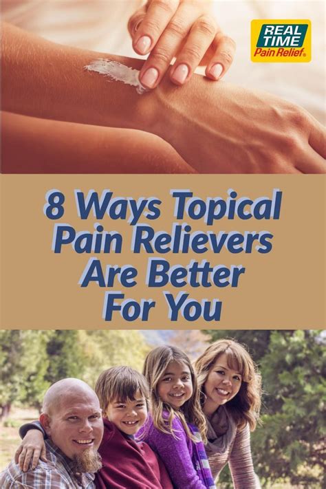 how do topical pain relievers work - Dionne Sams