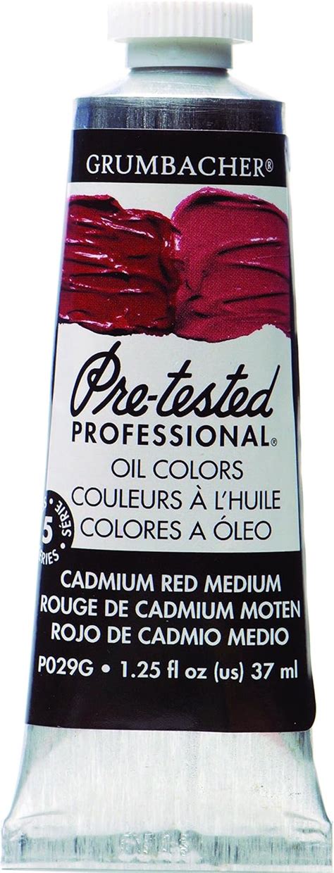 Amazon Grumbacher Pre Tested Oil Paint Ml Ounce Cadmium