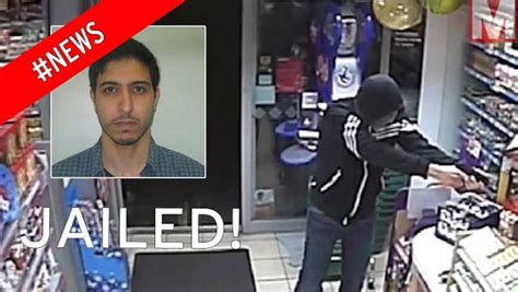 Terrifying Moment Masked Robber Pulls Out Gun On Helpless Shopkeeper