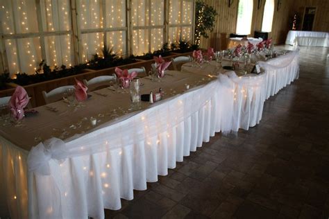 I Love This Head Table With A Sweetheart Table In The Center But With Rectangular Tables At An