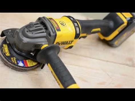 Dewalt Dcg Fb V Max Xr Flathead Paddle Switch Small Angle Grinder