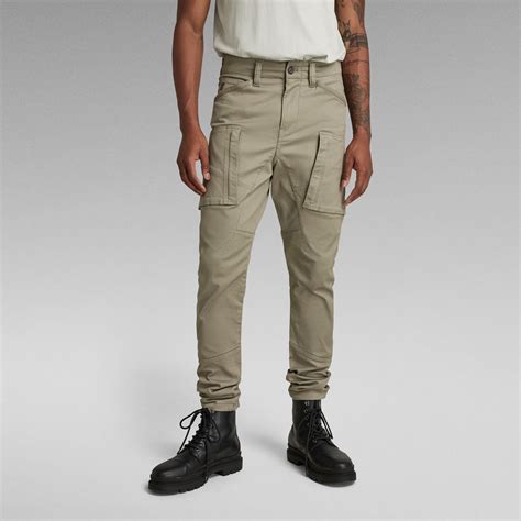 Pantalon Cargo Zip Pocket 3D Skinny Vert G Star RAW