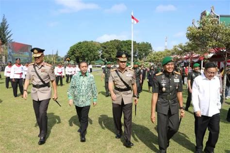 Kapolda Kaltara Hadiri Syukuran Peringatan HUT Kodam IV Mulawarman Ke