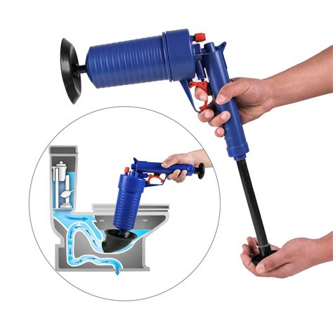 Eterna Air Drain Blaster Sink Plunger Air Power Toilet Plunger