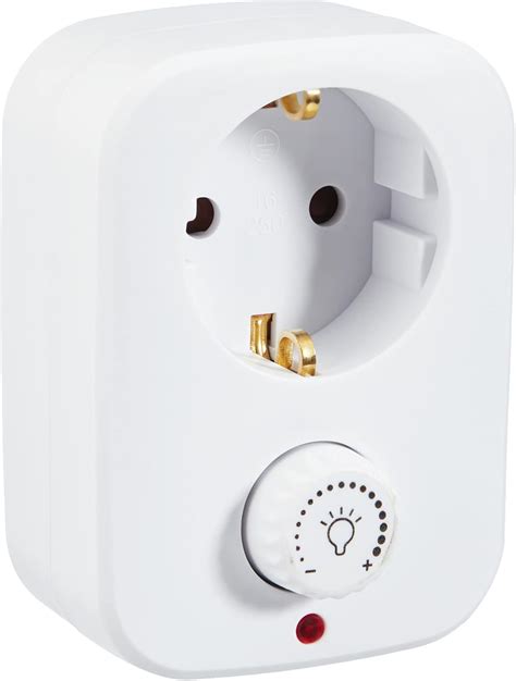 UNITEC 47535 Adattatore Spina Con Dimmer Dimmer Presa Per Lampade