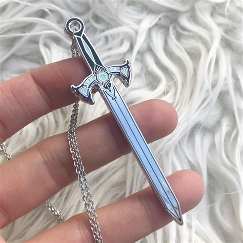 Viking Queen Sword Stainless Steel Necklace – Moon Goddess Market