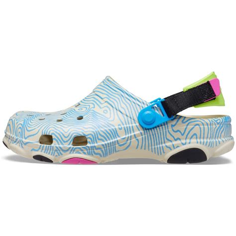 Sandália Crocs Classic All Terrain Topographic Clog Bone Multi