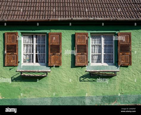 Shuttered Windows Hi Res Stock Photography And Images Alamy