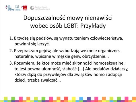 PPT Stosunek do mowy nienawiści w Polsce PowerPoint Presentation