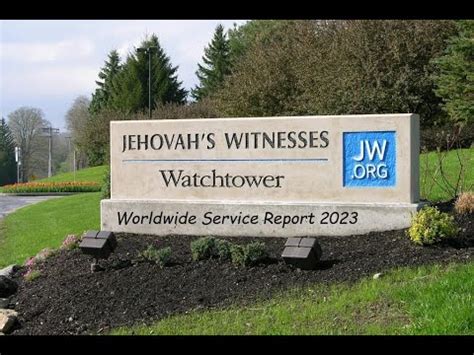 Jehovah S Witnesses Worldwide Service Year Charts For 2014 2023 YouTube