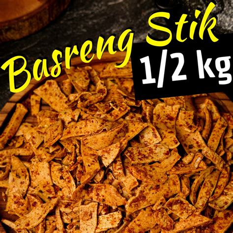 Jual Basreng Stik Kiloan Pedas Ori Daun Jeruk Ukuran Kg G