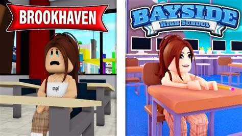 LYCÉE BROOKHAVEN VS LYCÉE BAYSIDE SUR ROBLOX YouTube