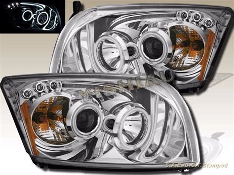 07 08 09 12 Dodge Caliber SRT4 Dual CCFL Halo LED Projector Headlights