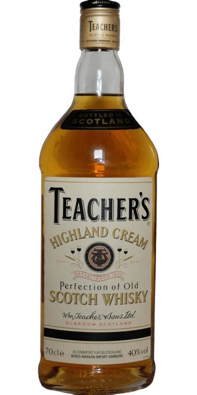 Teachers Highland Cream Ratings And Reviews Whiskybase