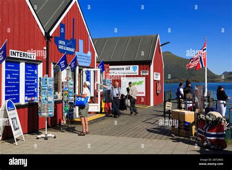 Leknes Harbour, Lofoten Islands, Nordland County, Norway Stock Photo - Alamy