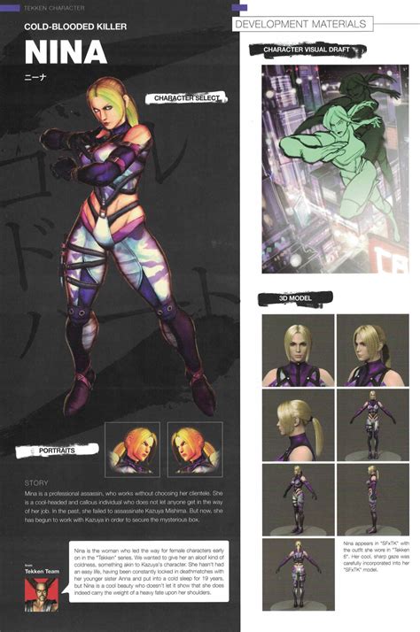 Street Fighter X Tekken - Character Profiles and Concept Artwork ...